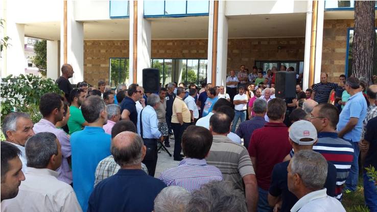 Hayvan Besicileri Hükümeti Protesto Ettiler